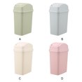 thumbnail image 3 of mmirethe Swing Top Kitchen Trash Can - Durable Plastic Easy To Empty Swing-top Lid For Easy Best For In Kitchen Gallon Trash blue 27*17.7*41, 3 of 6