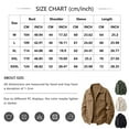 thumbnail image 3 of Domuza Shirt Jacket Men Casual Stylish Long Sleeve Button Up Corduroy Jackets Fall Winter Shacket Relaxed Fit Quilted Coat with Pockets Black L, 3 of 5