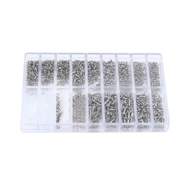 Tornillos pequeños de acero inoxidable, tornillos de acero inoxidable para gafas de sol, tornillos para relojes, Kit de tornillos para reparación de relojes, el mejor de su clase