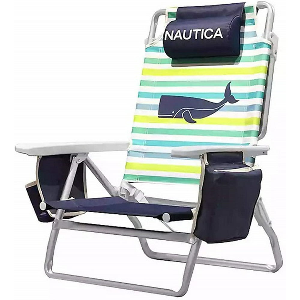 Nautica B07Y41KV45 5 Position Jumbo Beach Chair