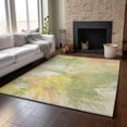 thumbnail image 6 of Addison Rugs Mayfield Washable Transitional Modern Green Rectangle Rug, 9' x 12', 6 of 6