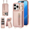 thumbnail image 1 of Funda tipo cartera con forma de bandolera Jcxtrombulous para iPhone 13 Pro Max, 1 of 9