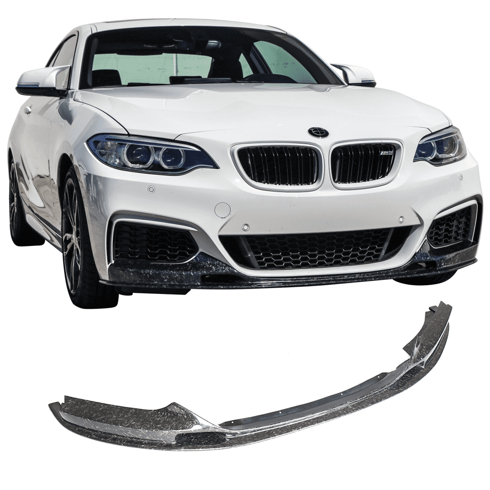 Ikon Motorsports Compatible with 14-21 BMW 2-Series F22 MSport 3D Style ...