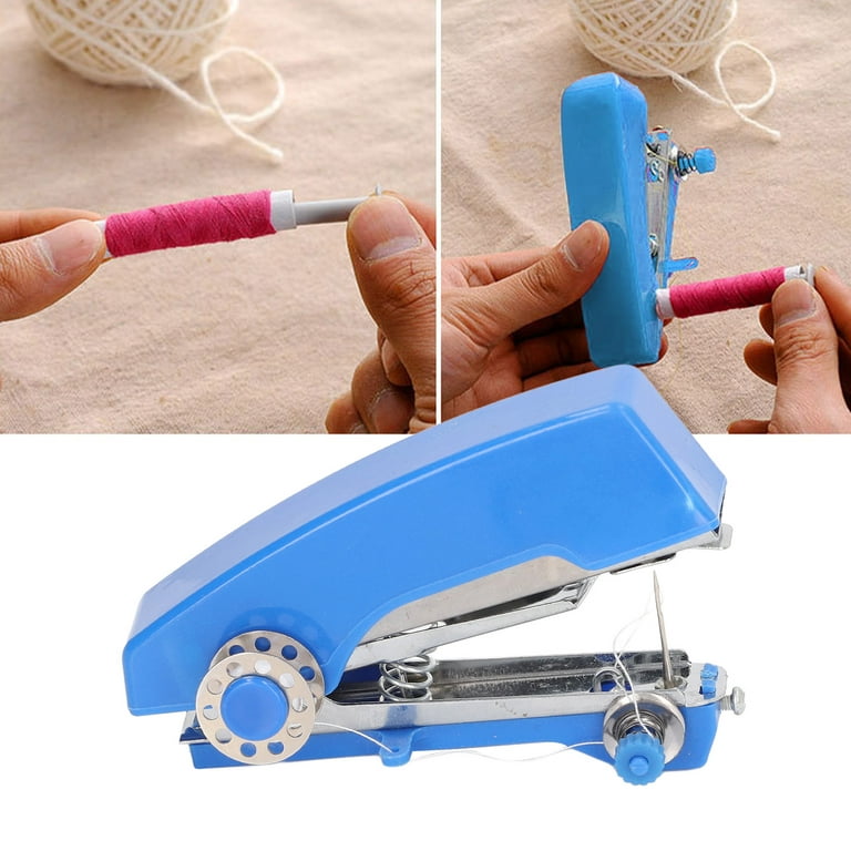Portable Mini Handheld Sewing Machine ,Automatic Feeding, DIY Hand Sewer  Machine for Household,Handheld Stitching Machine, Hand Held Mini Sewing  Machine 