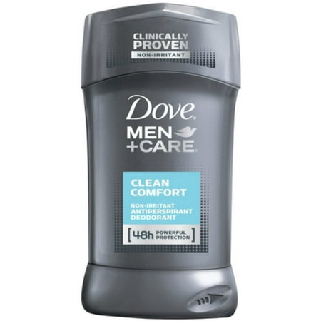 Dove Men + Care Antiperspirant Deodorant Stick Clean Comfort 2.70 oz (Pack of 4)
