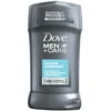 Dove Men + Care Antiperspirant Deodorant Stick Clean Comfort 2.70 oz (Pack of 4)