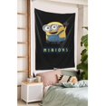 thumbnail image 3 of Tapiz de Minions, tapiz grande para colgar en la pared, para sala de estar, dormitorio, póster, fondo de decoración del hogar para niños, niñas y adultos, 60 x 40 pulgadas, 3 of 8