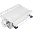 thumbnail image 3 of 2L Universal Coolant Overflow Tank, Radiator Reservoir Expansion Tank Suiteable for Most Vehicles, Aluminum, Sliver, 3 of 5