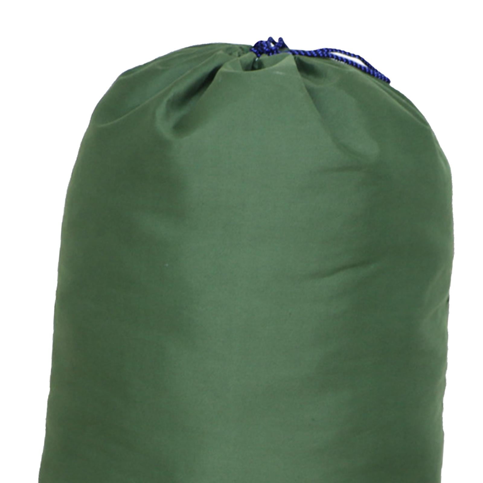 Laundry Bag Thicken Oversized Drawstring Packing Bag, Travel Garment Bags, Machine Washable Large Size Canvas Clothes Quilt Storage Bag green 100cmx140cm