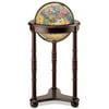 Herff Jones Lancaster Illuminated Floor World Globe