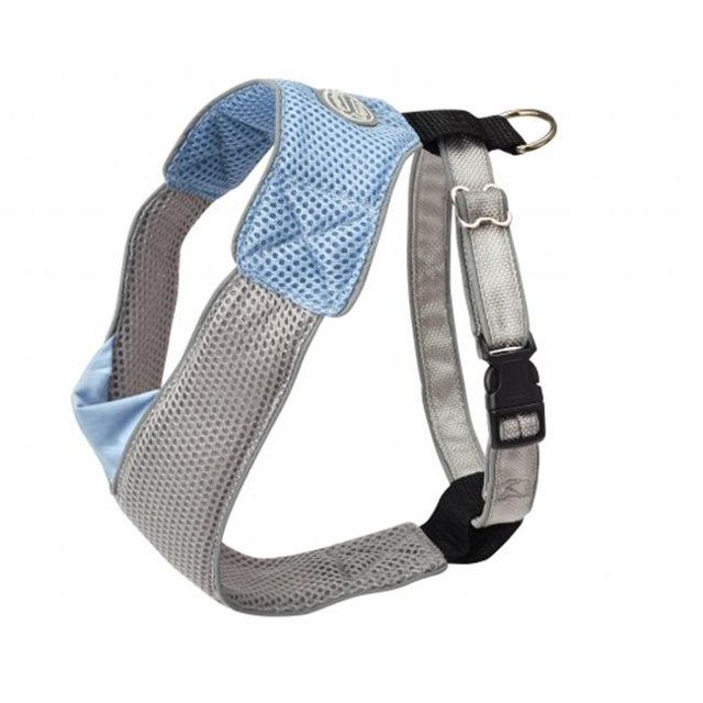 Doggles HAOMXX04 XXS V Harnais en Maille - Bleu-Gris