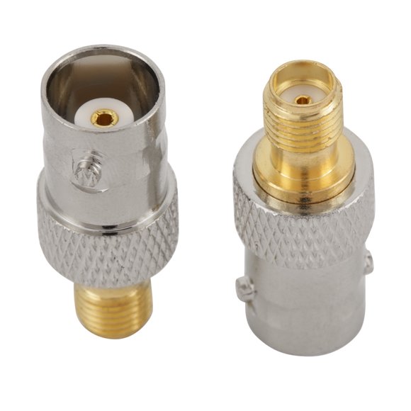 Connecteur Coaxial, 2 Pcs Adaptateur BNC Femelle vers BN Cto SMA Adaptateur SMA Performance Prouvée