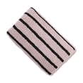 thumbnail image 2 of Striped Bath Towel, 29.5x13.7 Inches, Absorbent, Thick, Soft Polyester, Multi-Purpose for Bathroom, Gym, Beach, 1 Count, 2 of 7
