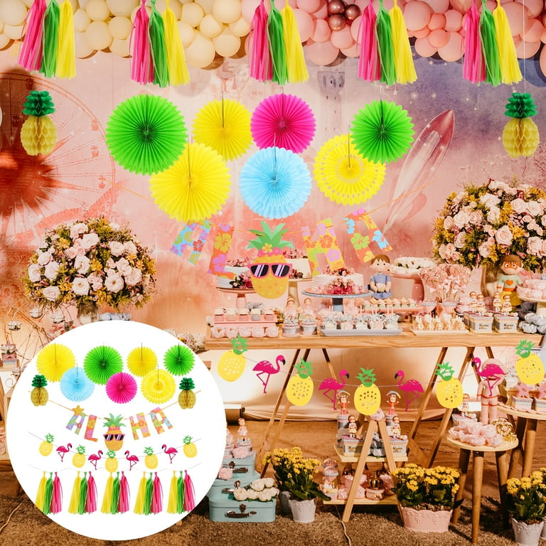 Hawaiian online party decor