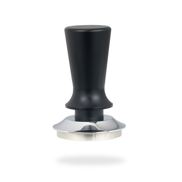 Prensa de acero inoxidable para café, martillo de polvo de goteo manual calibrado, accesorio nivelador de resorte de repuesto para el hogar, negro, 51mm Inevent HA059830-01B