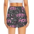 thumbnail image 4 of Haiem Lovely Mom Ever Women's 2 in 1 Running Shorts - Lightweight Athletic Workout Gym Yoga Breathable Sports Shorts Liner with Phone Pockets-Large, 4 of 9