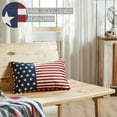 thumbnail image 5 of VHC Brands Patriotic Stars & Stripes Pillow 14x22, Throw Pillow, Fourth of July Decoration, Americana, Independence Day Decor, 5 of 5