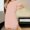 Pink, variant on Endives Sleepshirt for Women Short Sleeve Solid Color Crew Neck Long Tshirt Dress Comfortable Nightgown for Women Lightweight Sleep Dress Summer Pajama Dress Navy M