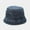 Blue, variant on beishanbush Bucket Hats Adult Fashion Solid Denim Sunshade Fisherman's Hat Basin Hat Outdoor Bucket Hat Dark Blue