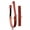 Tan, variant on Horse Western Basket Weave Tooled Leather Rear Flank Saddle Cinch Billets 9779