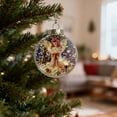 thumbnail image 5 of Light‑Up Christmas Mini Scene Ornament, Angel Acrylic Hanging Pendant, Glowing Festive Tree Decoration For Holiday Home Xmas Party Decor, 5 of 6