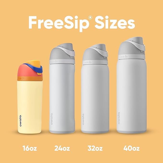 owala  misty horizon 16oz 475ml キッズサイズ Owala 16oz Kid's FreeSip Stainless Steel Water Bottle, Misty