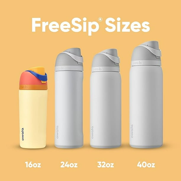 Owala FreeSip 子ども用水筒 イエロー 約475ml Owala FreeSip 子ども用水筒 イエロー 約475ml Amazon | Owala