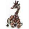 Northern Rose Giraffe Calf Lying Down - miniature porcelain figurine