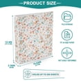 thumbnail image 3 of Three Ring Binder Smaller Flowers 1.5 Inch Round Binder D-Rings for Office Supplies and More, 3 of 10