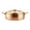 Gold S, variant on Siruishop Hammered Pot Stew Pot Easy Carrying for Caterers Picnic Household M