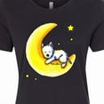 thumbnail image 4 of Inktastic Lunar Love Westie Women's T-Shirt, 4 of 5