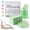 Green, variant on Multi-Surface Floor Cleaning Tablets — 100-Count Pack: Lightly Scented Formula, Pet-Safe & Friendly, All-Purpose Natural Wood Floor Cleaner