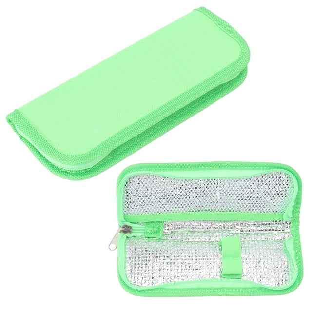 Insulin Carrying Case, Portable Travel Organizer Coller Bag, Adopt Zipper Design, Easy To Open And Close