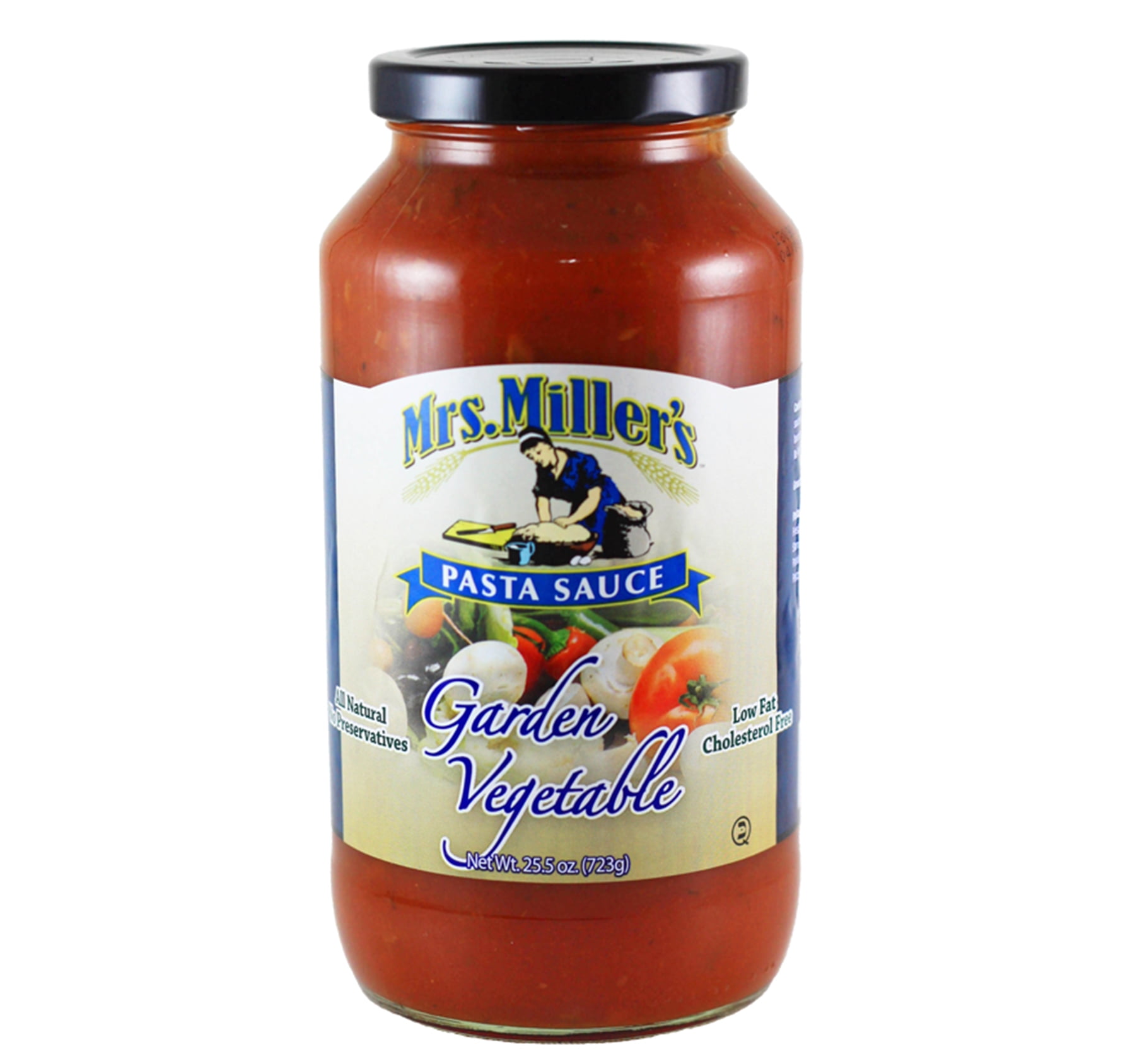 Mrs. Miller's Garden Vegetable Pasta Sauce 25.5 oz. (3 Jars)