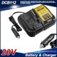 thumbnail image 1 of DCB112 DCB119 Batería de Coche Charger Compatible con DeWal 12V, 20V y 60V MAX Batería de Iones de Litio DCB203 DCB201 DCB204 DCB206 DCB606 DCB609 Reemplazo DCB120 para Vehículo MAX 20V Charger, 1 of 8