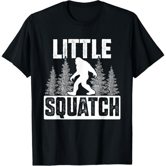 Squatchy Matching Family Bigfoot Shirts Little Squatch T-Shirt Shirts