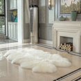 thumbnail image 4 of 180x110cm Soft Fluffy Fur Non Slip Faux Sheepskin Rug, 4 of 5