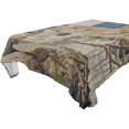 thumbnail image 4 of BZSMCE Square Tablecloth Natural Rocky Coast Pattern Tableclothes, 4 of 9