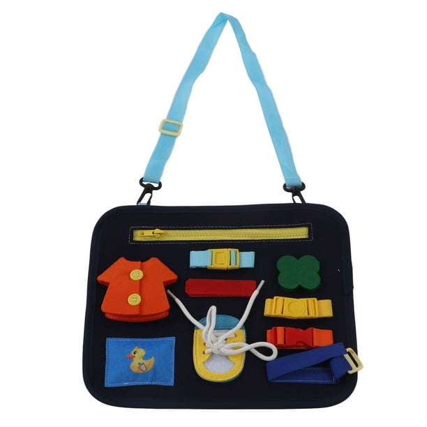 Tablero de actividades sensoriales para educación temprana, tablero de actividades para niños pequeños, tablero de actividades para niños pequeños, tablero d