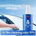 thumbnail image 2 of Glodway Glass Oil Film Removal Emulsion, 4.58oz Car Windshield Cleaner with Sponge, Heavy-Duty Oil Film & Water Spot Remover, 2 of 7