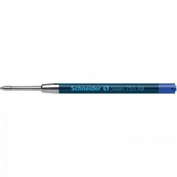 Stride STW175503BN Schneider Blue Slider 755 XB Ballpoint Pen Refills