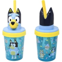 Bluey 3D Molded 13oz PP Super Sipper with straw