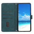 thumbnail image 4 of Compatible con Motorola Moto G84 Funda tipo cartera a prueba de golpes con tapa abatible y protección total con hebilla lateral de cuero sintético, línea botánica, términos de inserción de tarjetas, 4 of 5