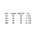 thumbnail image 2 of Dewadbow Newborn Infant Baby Girl Romper Jumpsuit Playsuit with Headband, 2 of 6