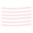 thumbnail image 1 of Sheet Binding Comb, 13mm Inner Diameter Spiral Binding Coil  For Page Pink, 1 of 8