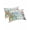 Light Blue Teal, variant on Happy Easter California King Pillow Case - Microfiber Bed Throw Pillow Covers, Spring Bunny Easter Eggs Floral Gray Wood Decorative Lumbar Pillow Cover with Envelope Closure for Sofa/Travel 20"x40"