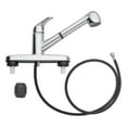 Mainstays Single Handle Kitchen Sink Faucet with PullOut Sprayer and