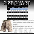 thumbnail image 3 of KPOPLK Men's Quick Drying Fishing Hiking Shorts Summer Cargo Shorts Above Knee Ripstop Short for Summer Casual Work Wear Size XXL,Bronze, 3 of 9