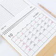 thumbnail image 3 of Inteprter Exquisito planificador mensual Calendario de escritorio 2025 Calendario de escritorio compacto 2025 Calendario de escritorio Oficina Suministros de escritura y corrección, 3 of 6