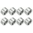 thumbnail image 1 of 8 Pcs Entretoises en Acier Inoxydable 304 1/2 Pouces OD x 5/16 Pouces ID x 1/4 Pouces Longueur(12x8x6mm) Vis Support de Bague Finition Simple Non Filetée Entretoises Rondes en Métal pour Vis M3 Boulons et Tringles, Argent, 1 of 6